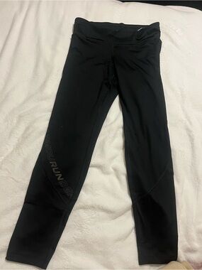 Womens Under Armour Compression Leggings Large Black